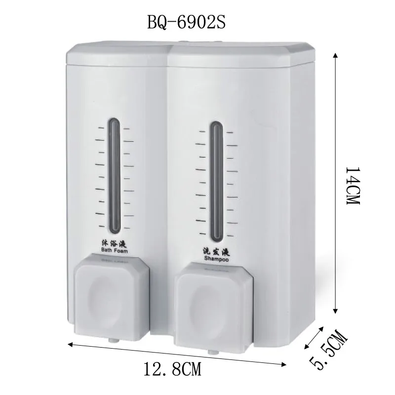 Диспенсер для мыла с двойной головкой, диспенсер для мыла, отель, офис, строительный клуб
