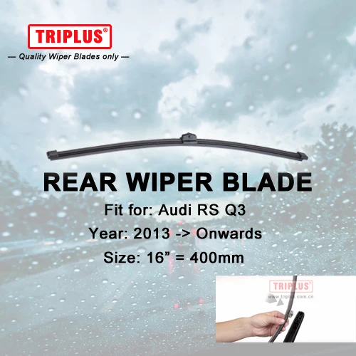 Rear Wiper Blade For Audi Rs Q3 (2013onwards) 1pc 16" 400mm,rear