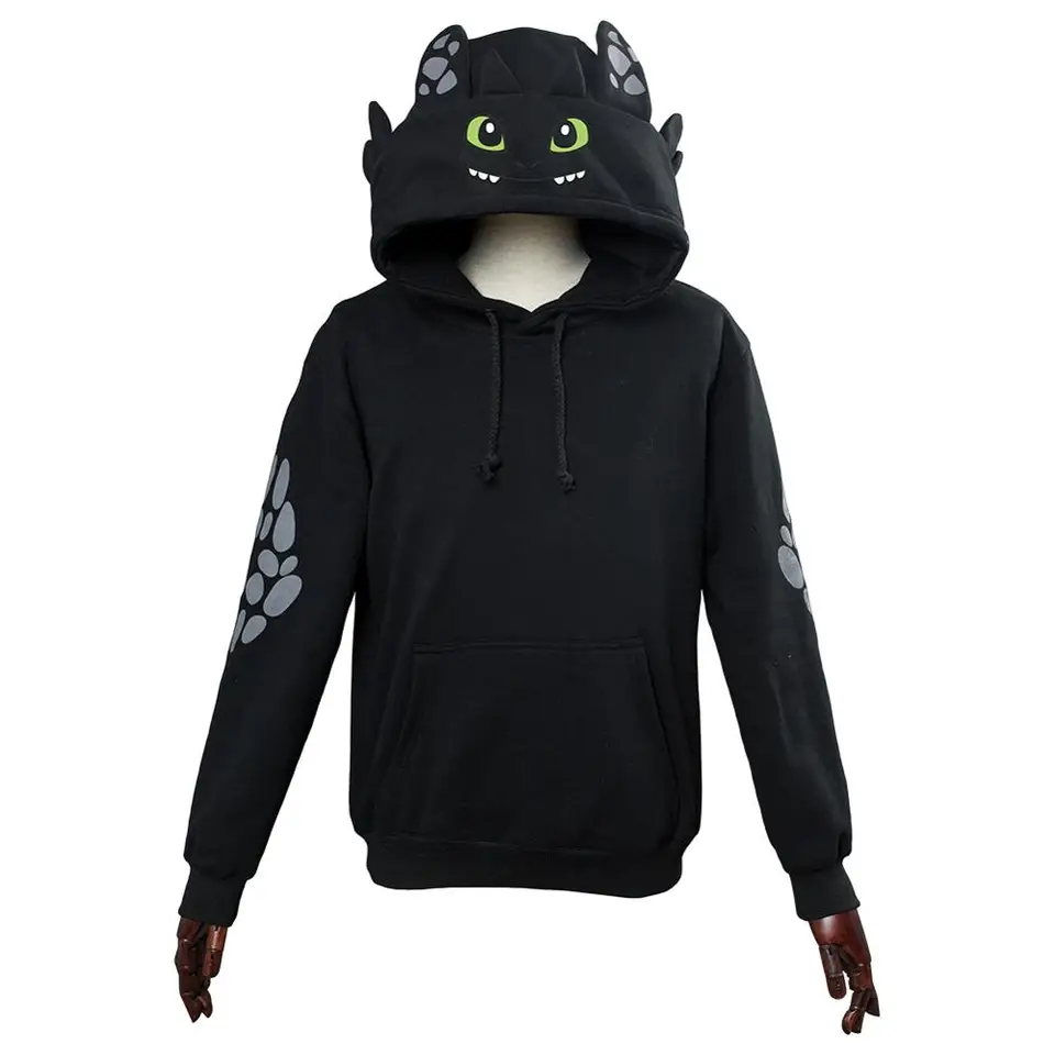 light fury costume hoodie