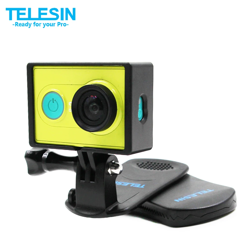 

TELESIN 360 Rotating Backpack Clip Hat Clamp Mount Belt Buckle for GoPro for Xiaomi Yi 1 Xiaoyi 4K 4k+ for Mijia4K Action Camera