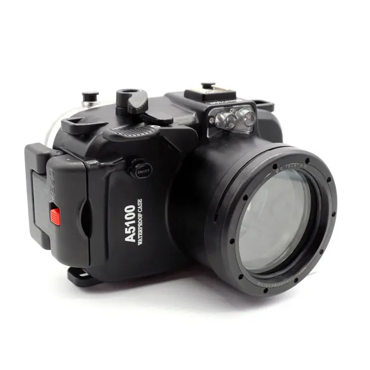  Meikon 40M Waterproof Underwater Camera Housing Case for Sony A5100 16-50mm Lens