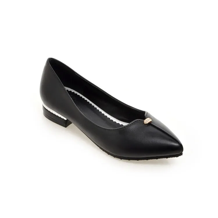 

2019 Spring and Summer New Sharp Thick Heel Low Heel Women Style Comfort Female Shoes Custom Size 30 31 32 33 43 44 45 46 47 48