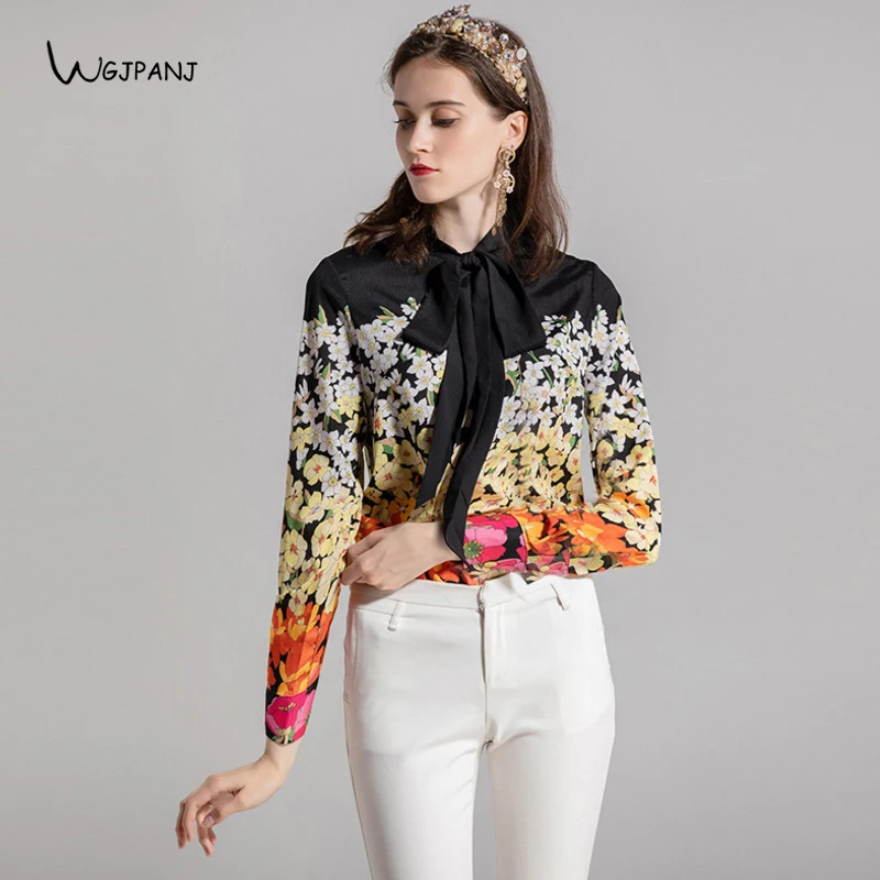 Plus Size XXL XXXL Womens Tops and Blouses 2018 High Quality Bow