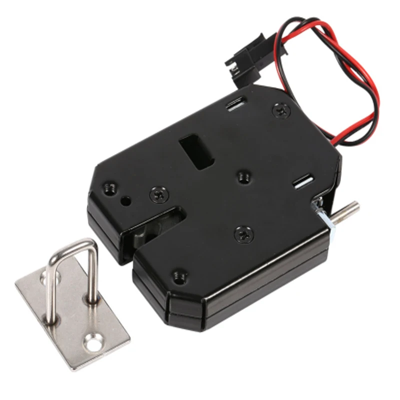 

DC 12V 2A Solenoid Electromagnetic Electric Control Cabinet Drawer Lockers Lock latch Push-push Design