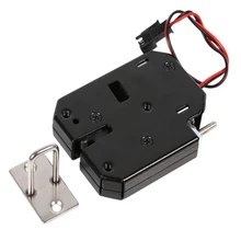 DC 12V 2A Solenoid Electromagnetic Electric Control Cabinet Drawer Lockers Lock latch Push-push Design dc 12v 2a small solenoid electromagnetic electric control cabinet drawer lockers lock pudsh push design automatic open the door