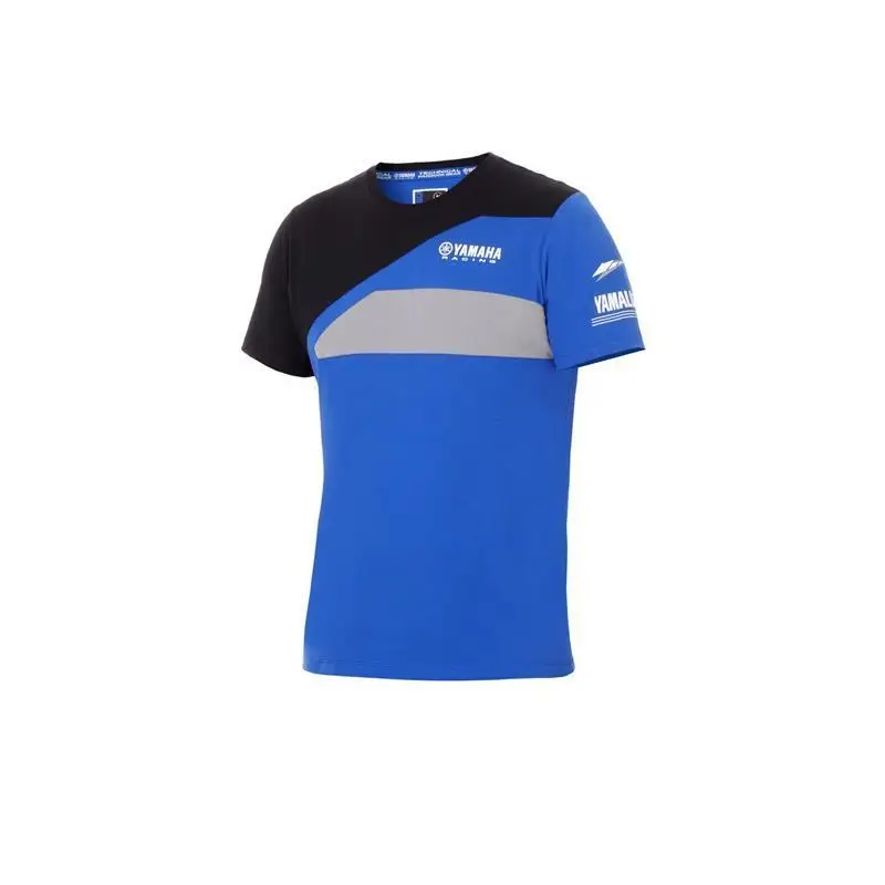 

free shipping 2018 For Yamaha Paddock Blue T-Shirt 100% Cotton T-Shirt MENS T-Shirt Superbike Bike
