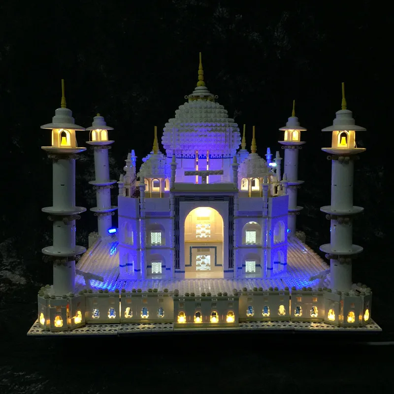 taj mahal lego lights