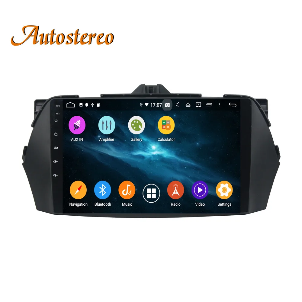 Best DSP Android 9 Car GPS navigation For Suzuki CIAZ 2013-2017 multimedia Car DVD player head unit auto radio tape recorder stereo 2