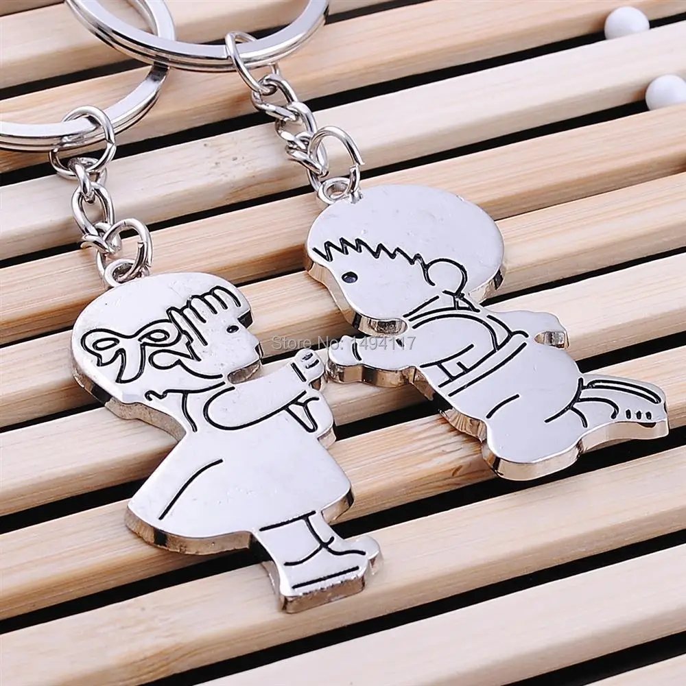 Valentine's Day Lovers gift boy and girl style keyring buy one for him(her) as a giggle so
