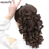 SHANGKE Curls Synthetic Clip In Ponytail Hair Extension Heat Resistant Pony Tail Fake Hair Ponytail Hairpiece With Hairpins ► Photo 2/6