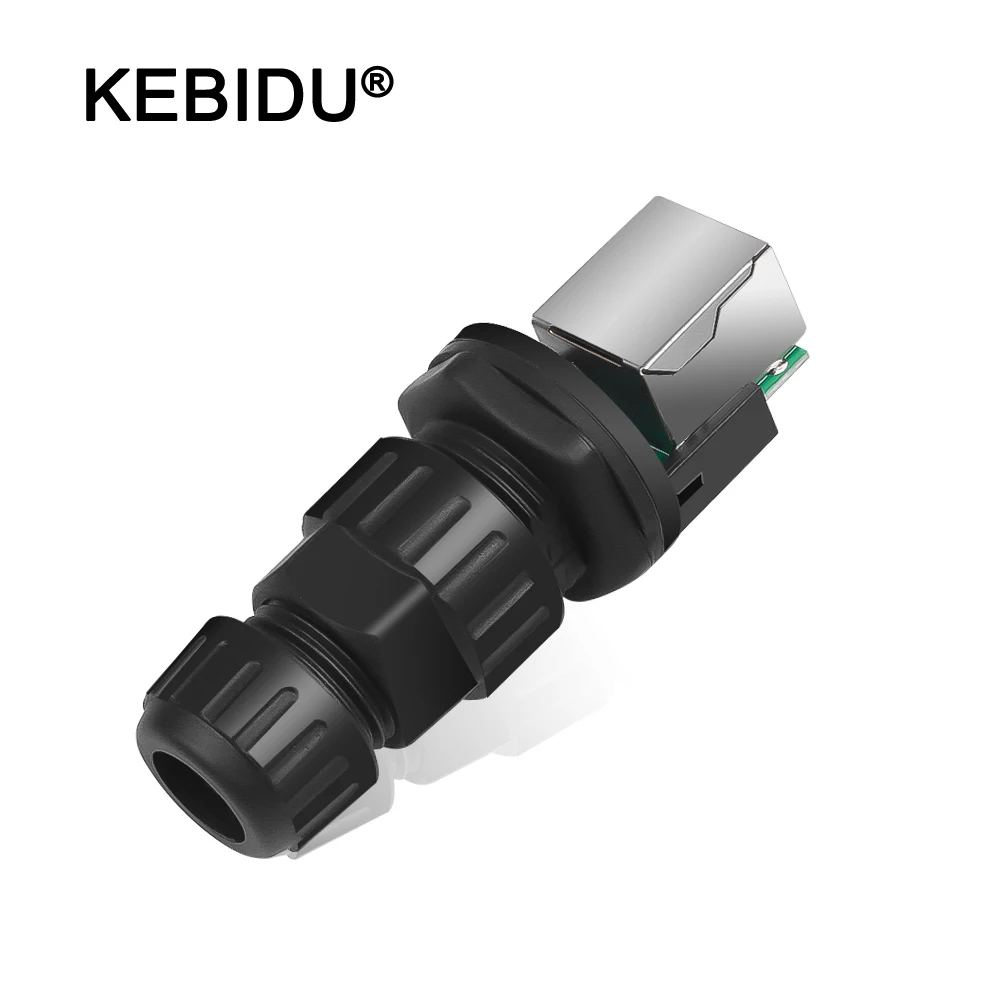 

Portable RJ45 CAT5 CAT6 Socket Panel Mount IP68 Waterproof Wire Connectors M19 Adaptor Plug Socket Ethernet LAN Network Adapter