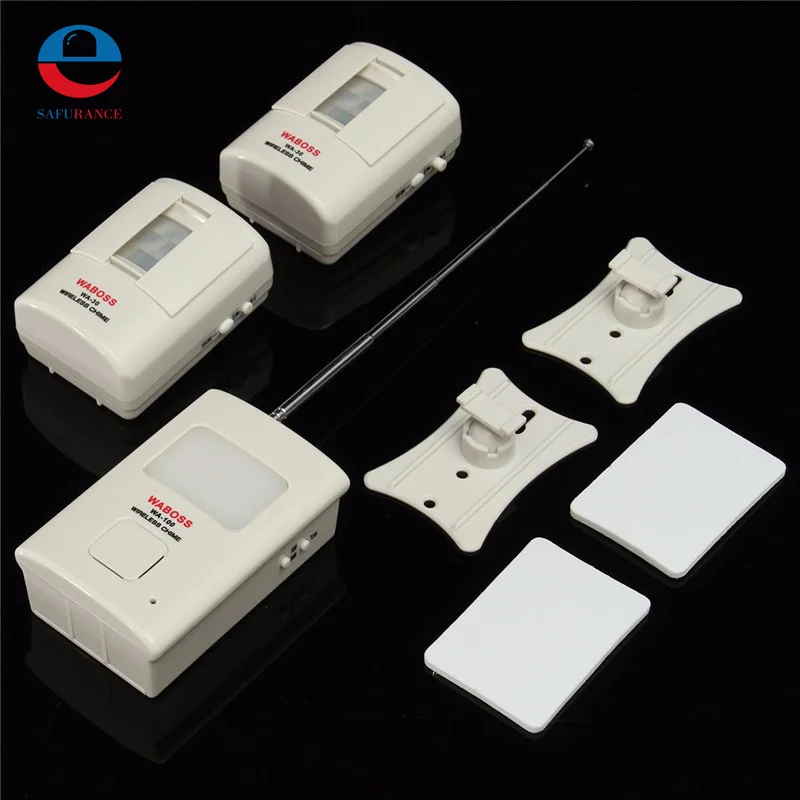 

Wireless Alarm PIR Motion Sensor detector Safety Alert for Home Security Alarm systems with Nightlight Welcome device