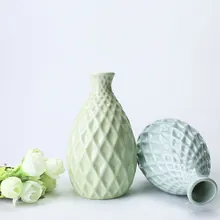 Мини современная керамика ваза для цветов Нежный домашний рабочий стол украшение стола Свадебные украшения дома аксессуары