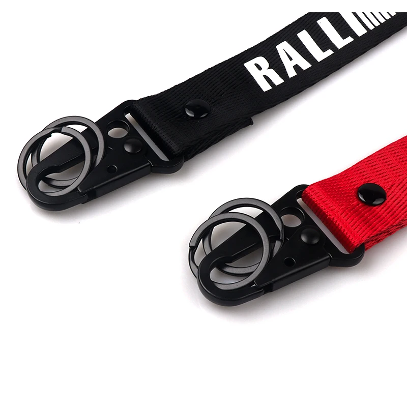 Автомобильный Стайлинг RALLIART эмблема брелок шнурок для ключей кольцо цепи для Mitsubishi RALLIART мотоциклы декоративные аксессуары