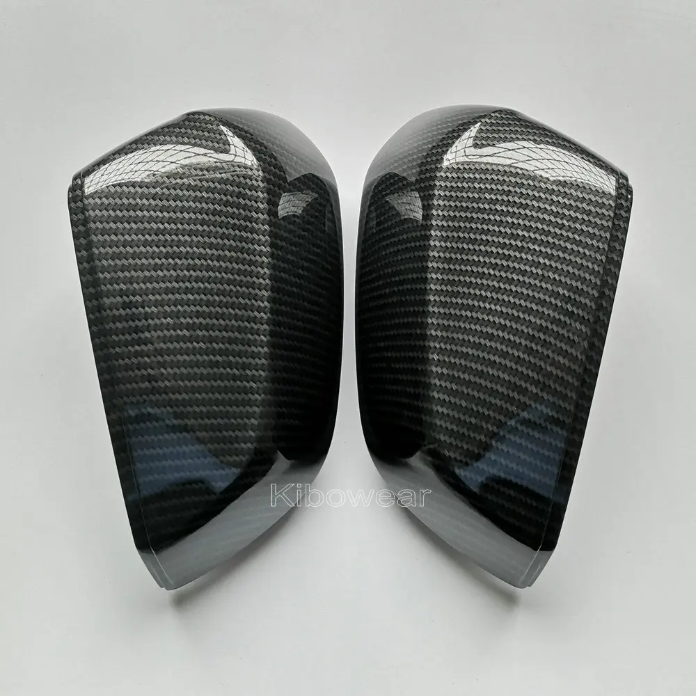 

Kibowear For Audi Q2 2017 2018 Q3 2019 Side Wing Mirror Cover Caps ( Carbon Look) Replacement