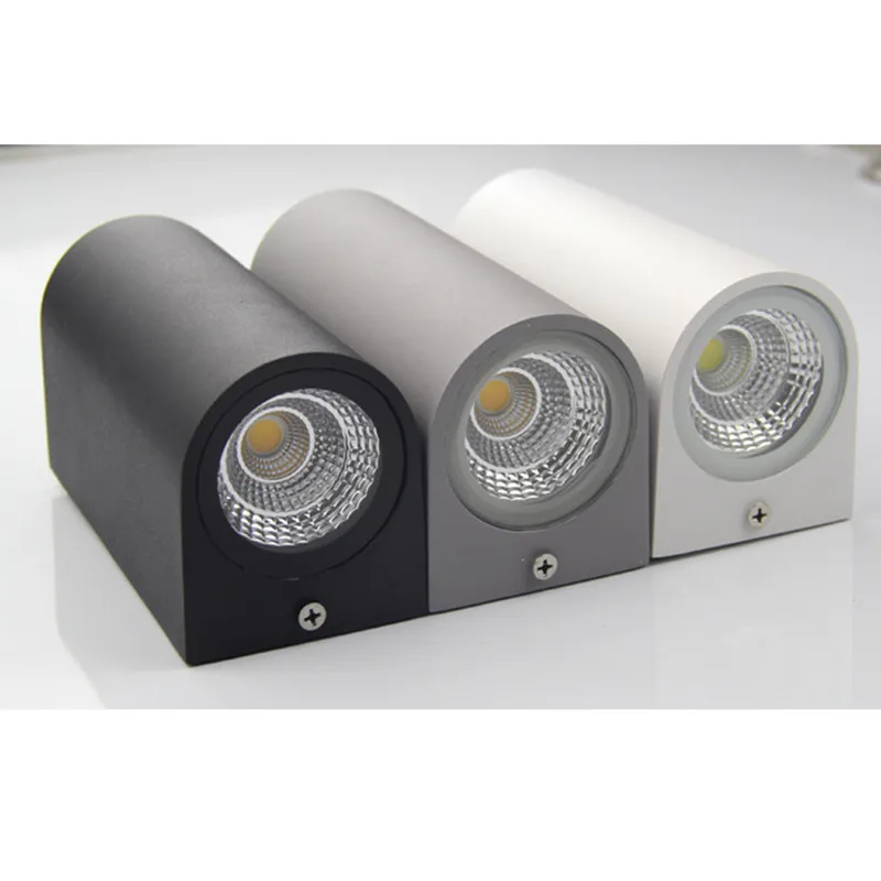 LED Simple Double Wall Outdoor COB Waterproof Courtyard