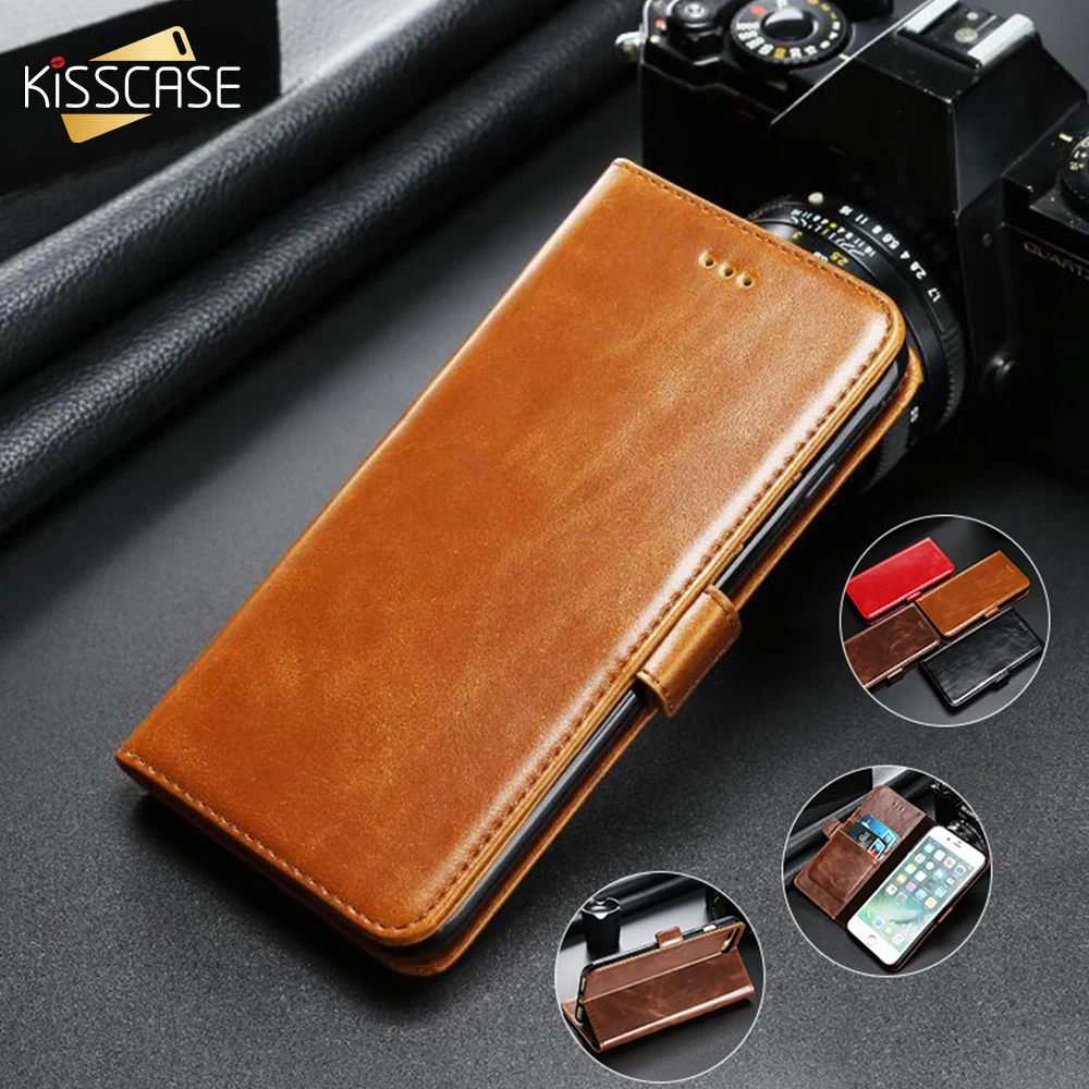 KISSCASE Роскошный кожаный чехол для Oneplus 5 Nokia 3 6 LG K4 K8 K10 2017 EU телефона Motorola Moto S5 G6 Plus