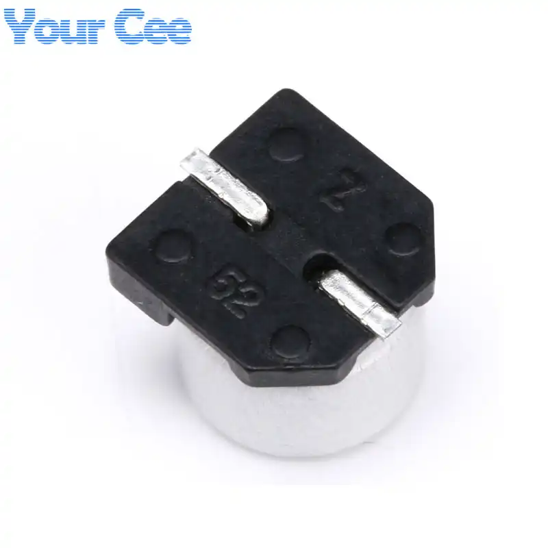 50 PCS 47UF//25V SMD Electrolytic Capacitor SMT 25V 47UF 6x5mm