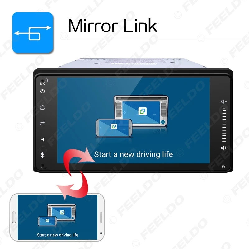Clearance FEELDO 7" Short Case Android 6.0 Car Media Player With GPS Navi Radio For Toyota Universal Land Cruiser/Prado/Fortuner/Camry 8 Clearance FEELDO 7" Short Case Android 6.0 Car Media Player With GPS Navi Radio For Toyota Universal Land Cruiser/Prado/Fortuner/Camry 8