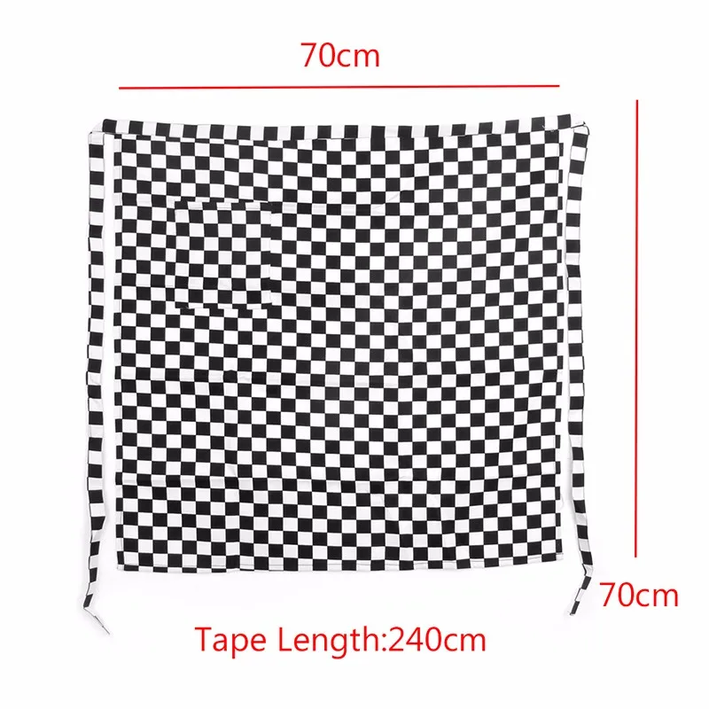 Кухонные фартуки для приготовления пищи, рабочие, обеденные фартуки средней длины с длинной талией, фартук для приготовления пищи, повара, отеля, форменная одежда официантов, основные товары