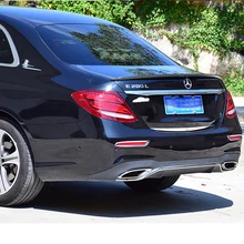 Carbon fiber Rear Trunk Boot Spoiler Wing for Mercedes Benz E-Class W213 E200 E300 E400 E550 E63 AMG Sedan 4-Door 2016 2017 carbon fiber rear roof spoiler lip for mercedes benz s class w221 s63 amg sedan 4 door 2007 2012 car styling