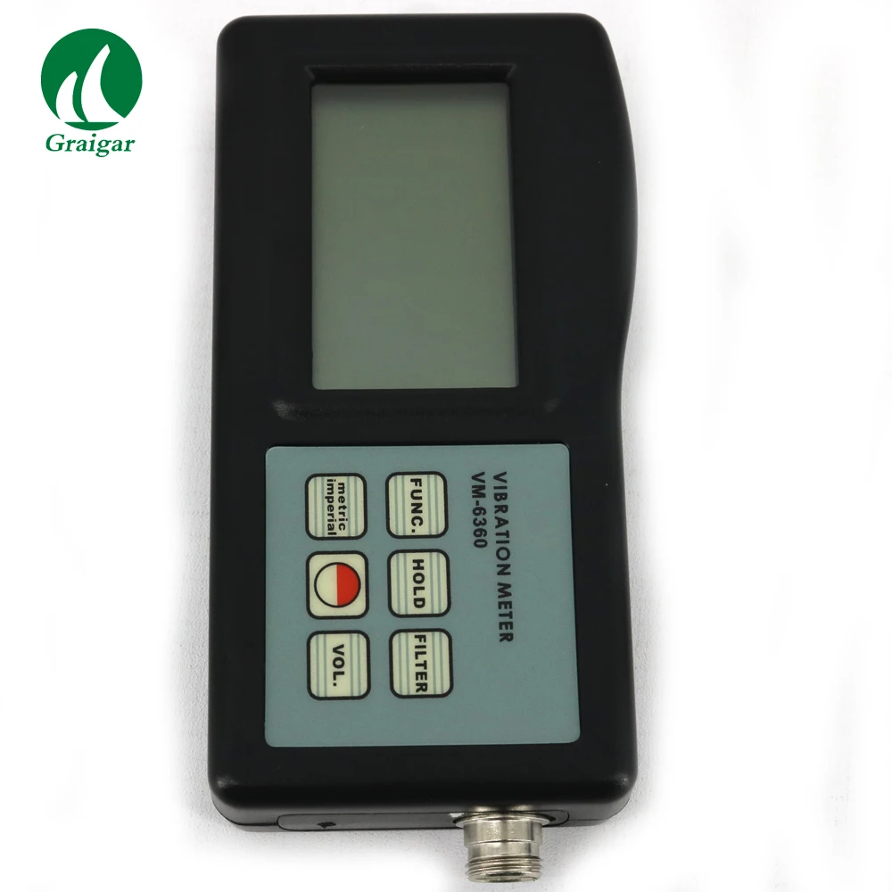 

LCD Digital Vibration Meter Tester VM6360 Vibrometer VM-6360 with RS232C Interface