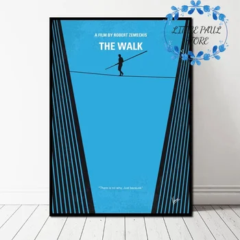 

The Walk Movie Art Canvas Poster Wall Picture for Living Room No Frame