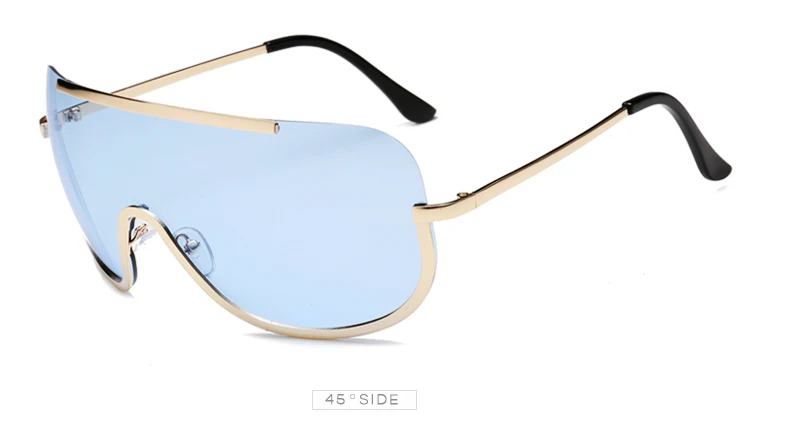 Artorigin негабаритных Для женщин Солнцезащитные очки для женщин оттенок Цвет объектив женские очки прозрачные линзы Очки Для женщин сиамские объектив очки AT006