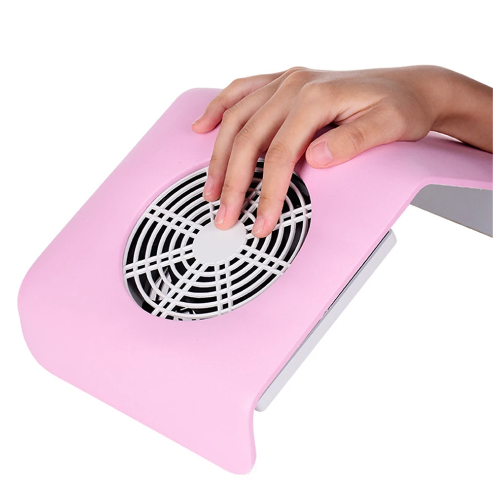 

Nail Art Dust Suction Collector Manicure Vacuum Cleaner Machine Acrylic UV Gel Tip Dust Collecting Manicure Salon Pedicure Tools