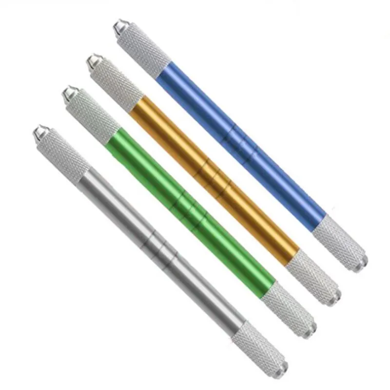 

Double Head Professional Manual Tattoo Permanent Makeup Eyebrow Pen Manual Tattoo Pen Microblading Pen Eyebrow Tattoo Tools