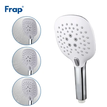 

Frap Three Adjustment Water saving Round shower head ABS plastic hand hold bath shower Bathroom Accessories F005