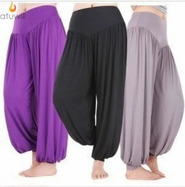 Atuwill Summer Candy Color Pleated Capris Tai Chi Bloomers kung fu Pants big size Fitness Trousers For Women Men Atuwill Summer Candy Color Pleated Capris Tai Chi Bloomers kung fu Pants big size Fitness Trousers For Women Men