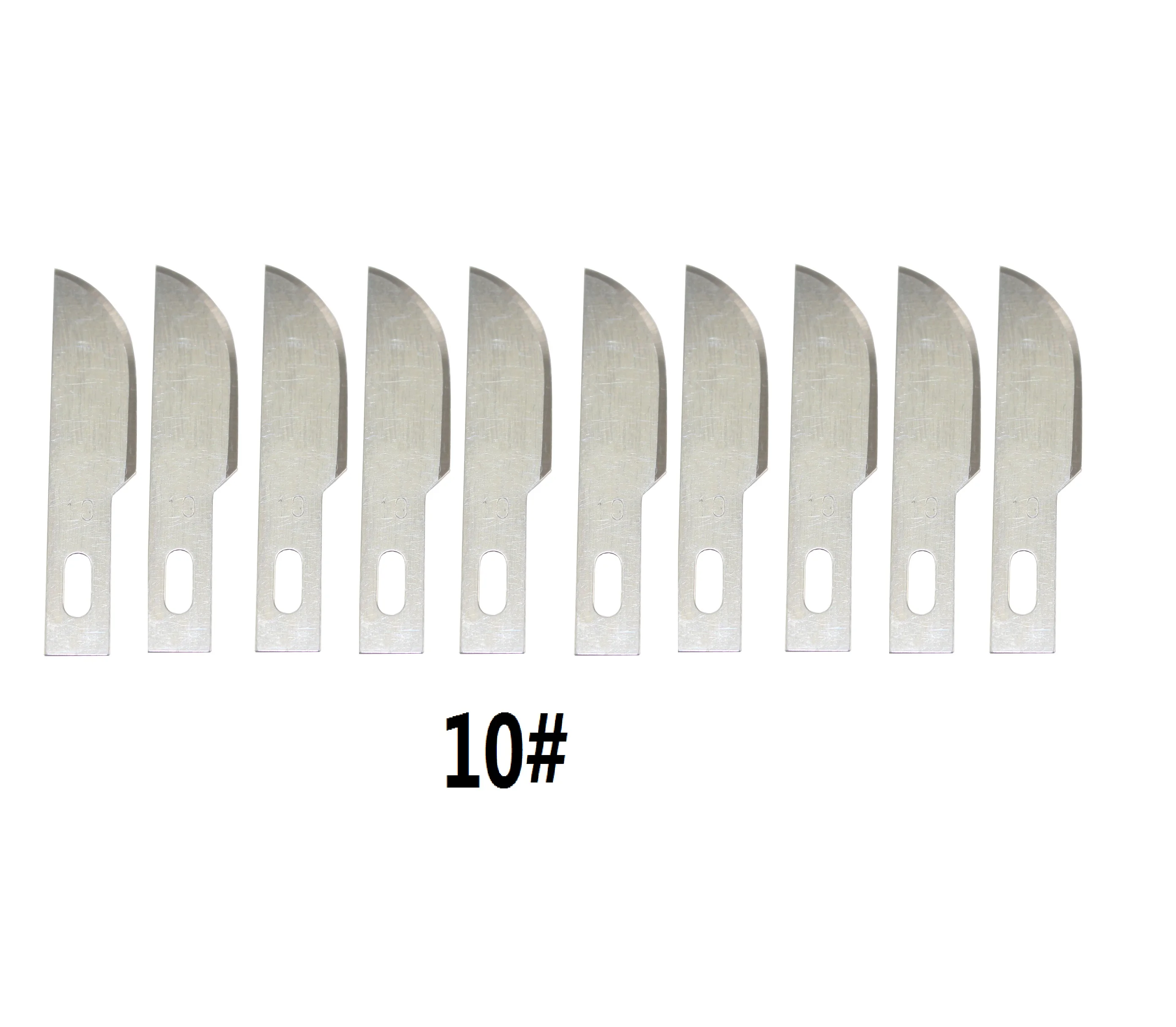 

10 pcs Blades Wood Carving Tools for Engraving Craft Sculpture Knife Cutting Tool PCB Repair Deburring Curved Edge Blade
