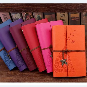 

Journal n04 Beautiful Literature PU n05 Student Supply Supplies Journal Travel Diarys A5 A6 Notebook Diary