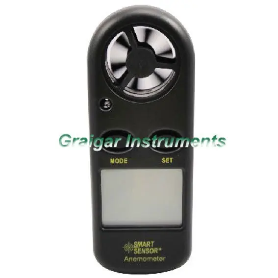 

Smartsensor AR816 Pocket Mini Anemometer Portable Digital Wind Speed Gauge Meter