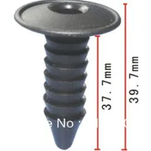 100 шт. автозапчастей клипы брандмауэр изоляции фиксатор чехол для 7642589 или 4001934