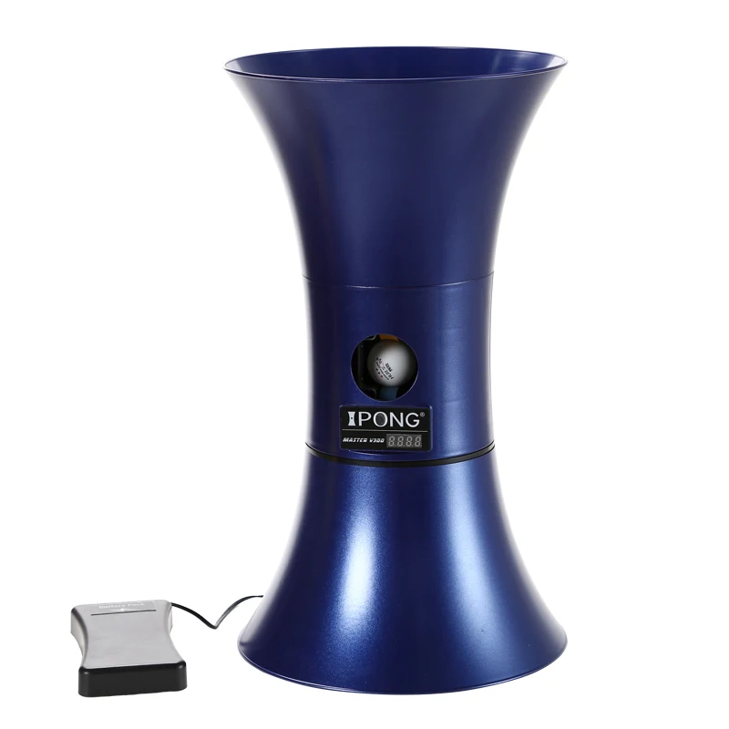 IPong ماستر v300 تنس طاولة روبوت (التحكم عن بعد لاسلكية) بينغ بونغ التدريب آلة التلقائي تخدم تنيس دي ميسا