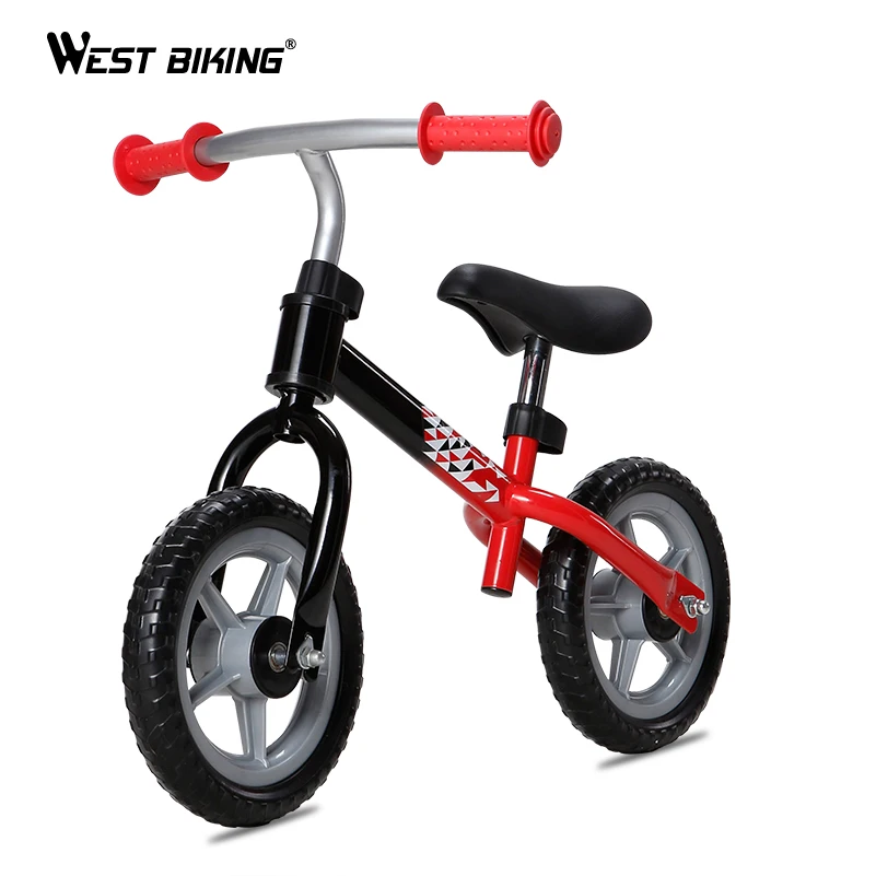 WEST BIKING Детские балансировщик 2-4 года дети скутер двухколесный велосипед на колесах для равновесия без ножных педалей детский велосипед Портативный для ходьбы