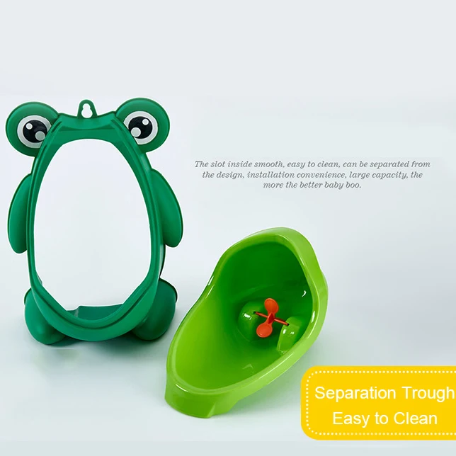 Baby Boy Potty Toilet Training Frog Children Stand Vertical Urinal Boy Pee Potty Infant Toddler Wall-Mounted Urinal for Children