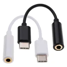 Кабель-адаптер USB-C типа C до 3,5 мм разъем аудио кабель для наушников Aux Кабель-адаптер для Xiaomi huawei для смартфона