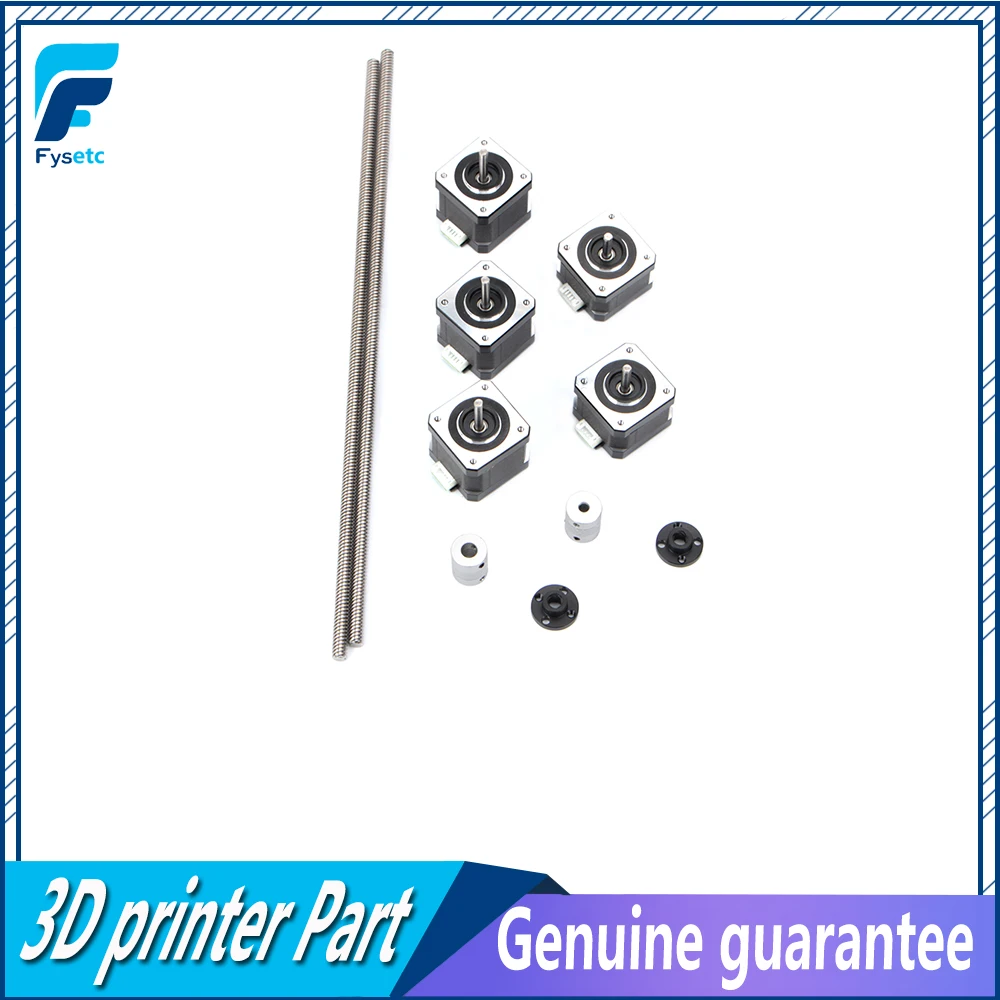 

1set 3D printer Prusa i3 MK2 MK2S MK3 Stepper motor 300mm Z Stepper Motor With Trapezoidal Lead Screw For mini-Rambo Einsy Rambo