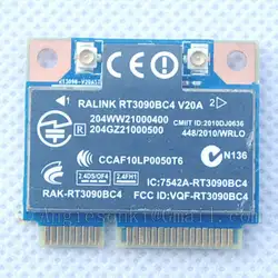 RT3090BC4 Беспроводной карты 802.11b/G/N 2.4 ГГц 300 Мбит/с Wi-Fi N + BT Bluetooth 3.0 Mini pci-e карты для HP Ralink SPS: 602992-001