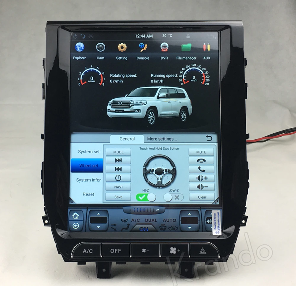 Cheap Krando Android 8.1 12.1" Vertical screen car multimedia player GPS for Toyota Land Cruiser lc100 2002-2007 navigation system BT 12 Cheap Krando Android 8.1 12.1" Vertical screen car multimedia player GPS for Toyota Land Cruiser lc100 2002-2007 navigation system BT 12