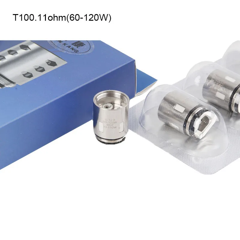

3pcs Electronic Cigarette Coil For V12 Prince Atomizer Replacement Coil Q4 0.4ohm M4 0.17ohm X6 0.15ohm T10 0.11ohm Vape Coils