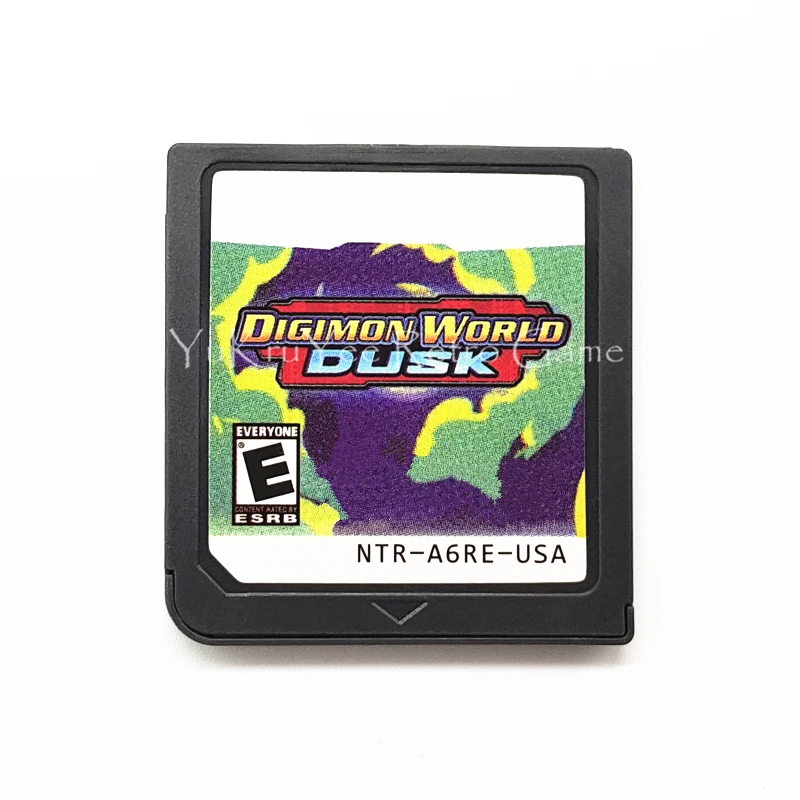 

Digimon World Dusk Video Game Accessories Compilation Cartridge Card for DS/3DS/2DS Console US Version