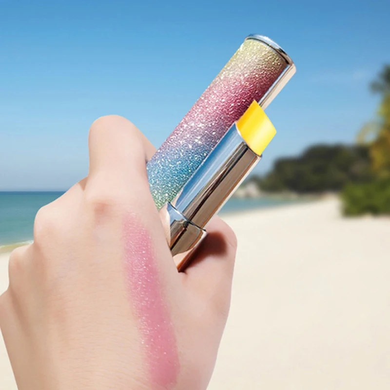 

Color Changing Rainbow Lip Balm Color Star Shinning Lipstick Cute Makeup Waterproof Lasting Moisturizing Sexy Cosmetics