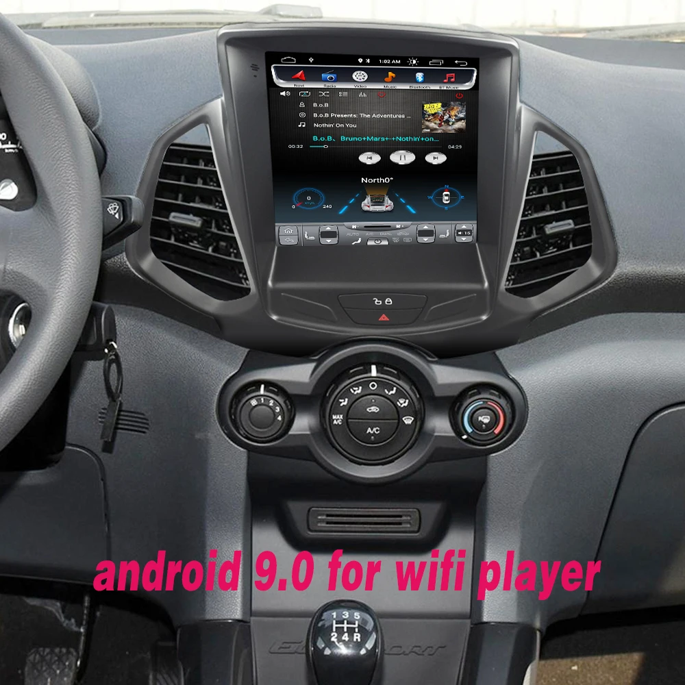 4G Lte вертикальный экран android система Мультимедиа Видео Радио плеер для ford Ecosport SUV 2013- лет Навигация стерео