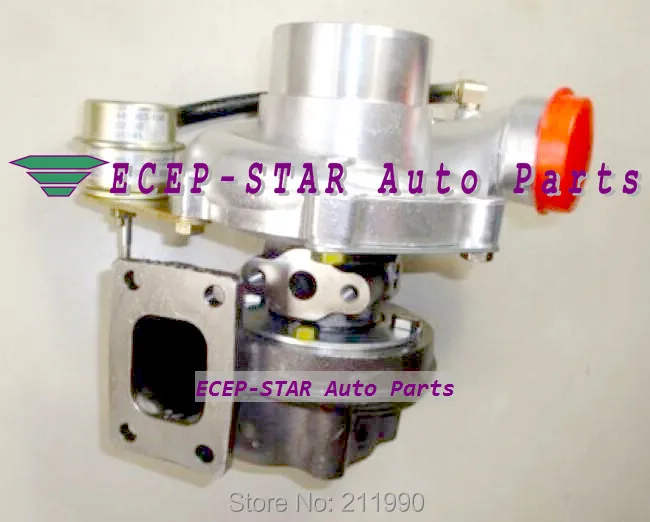 GT28 GT28-5 GT2860 T25 T28 Turbo turbocharger Journal 360 degree thrust bearing oil cooled 180-320HP Internal Wastegate - (5)