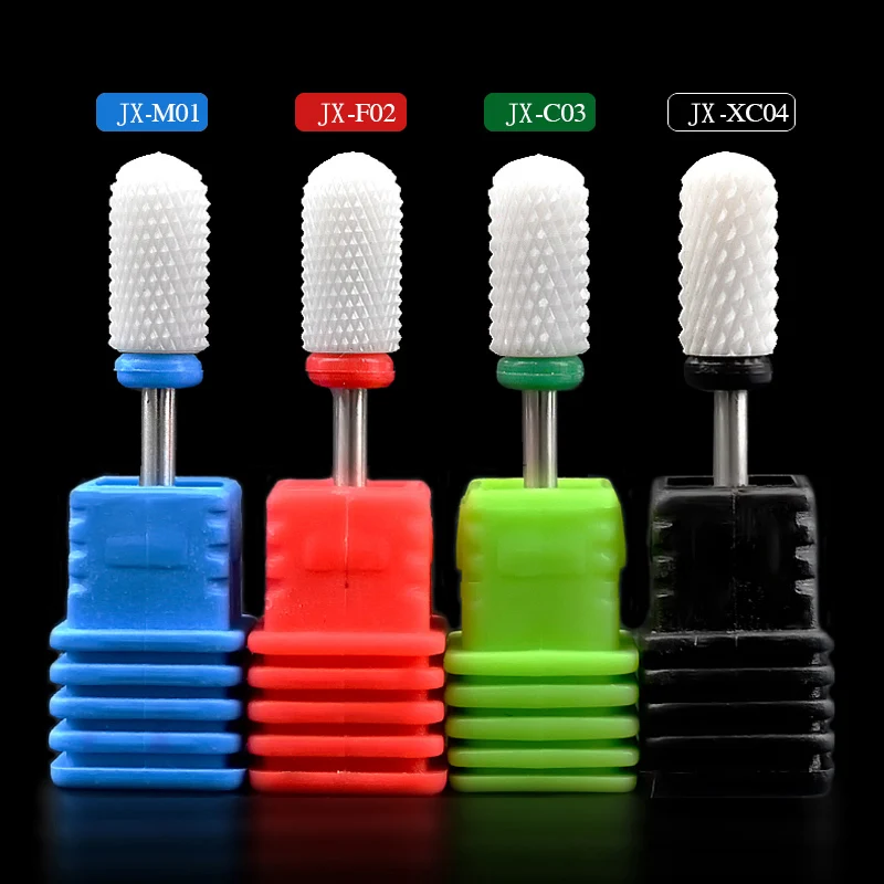 

Electric Nail Drill Machine Drill Bits Ceramic Cuticle Clean Burr Nail Drill Bit Rotary Milling Cutter For Manicure Pedicure