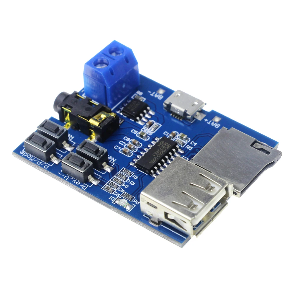 

TF card U disk MP3 Format Decoder Board Module Amplifier Decoding Audio Player